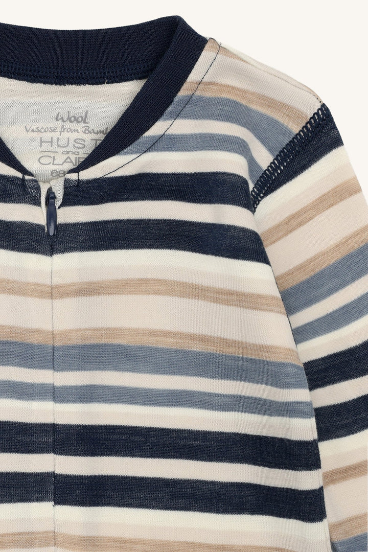 Hust & Claire Manu Multi Ull Nattdrakt - Blues for barn - Brobrobrille