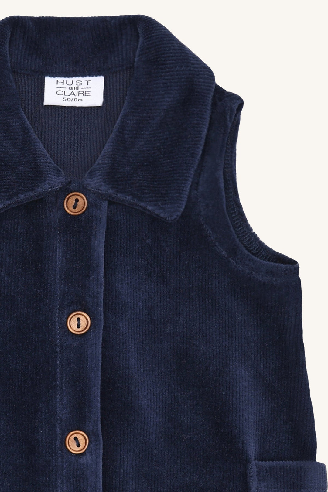 Hust & Claire Mem Ottoman Overall - More Navy for barn - Brobrobrille