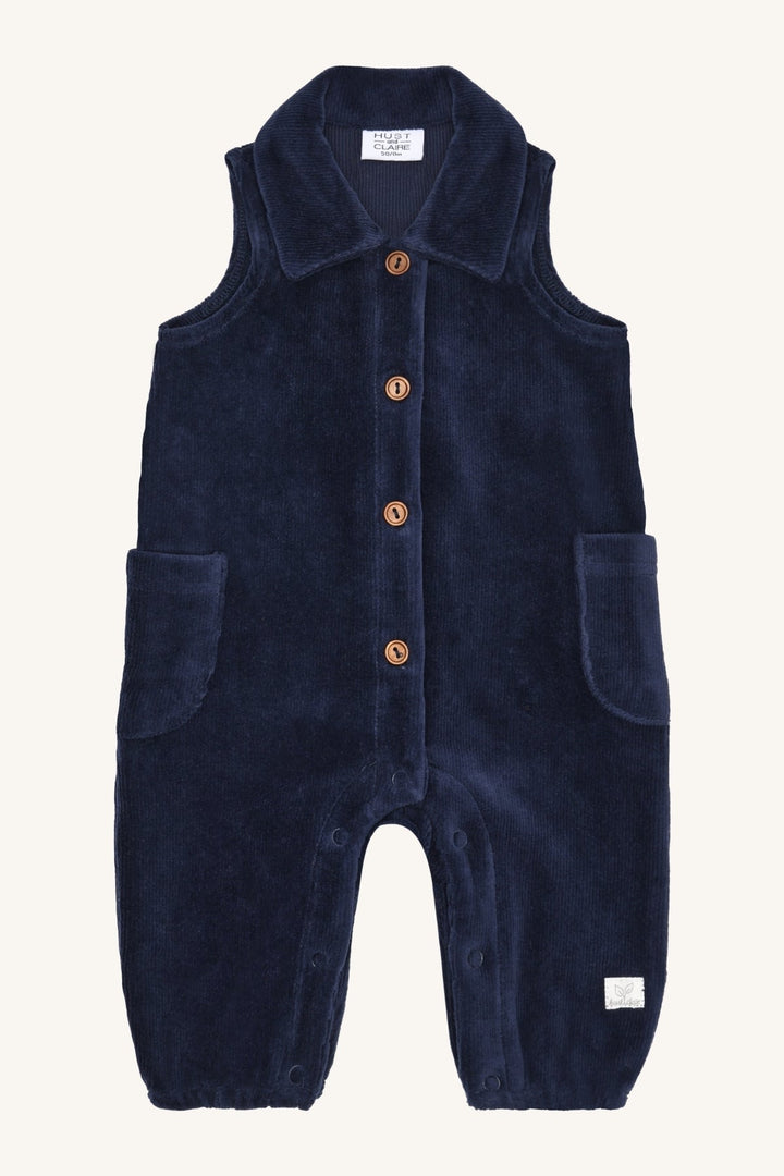 Hust & Claire Mem Ottoman Overall - More Navy for barn - Brobrobrille