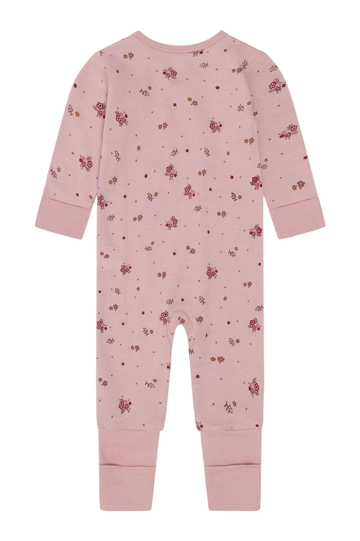 Hust &amp; Claire Mobi Flora ullpyjamas - Adobe Rose for barn - Brobrobrille