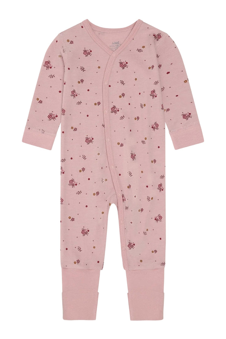 Hust &amp; Claire Mobi Flora ullpyjamas - Adobe Rose for barn - Brobrobrille