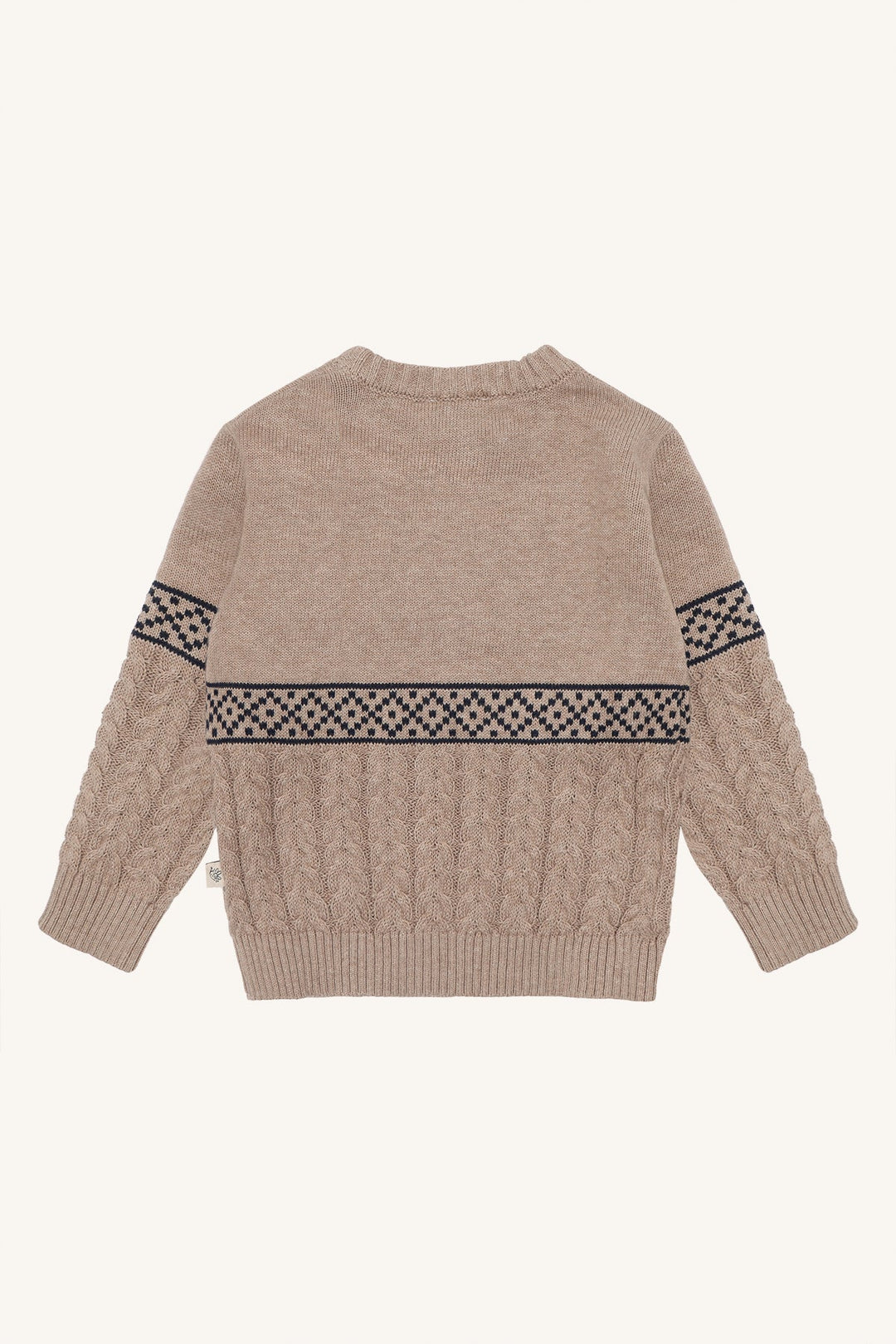 Hust &amp; Claire Pelle julegenser - Biscuit for barn - Brobrobrille