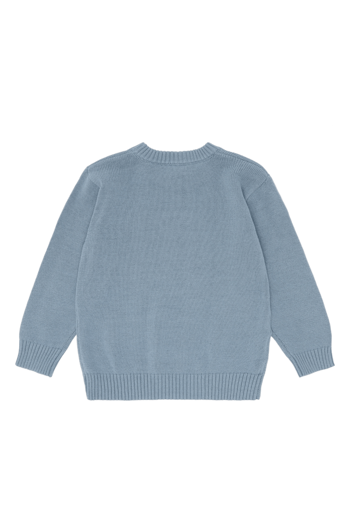 Hust & Claire Pelle Policecar genser - Light Blue for barn - Brobrobrille