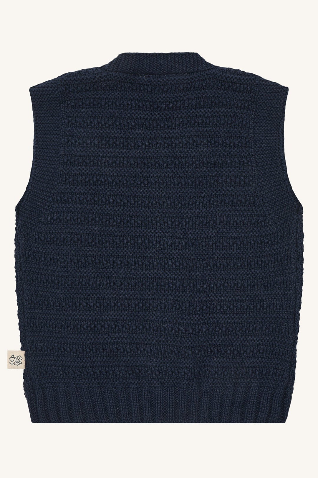 Hust &amp; Claire Perry Buttons strikkevest - More Navy for barn - Brobrobrille