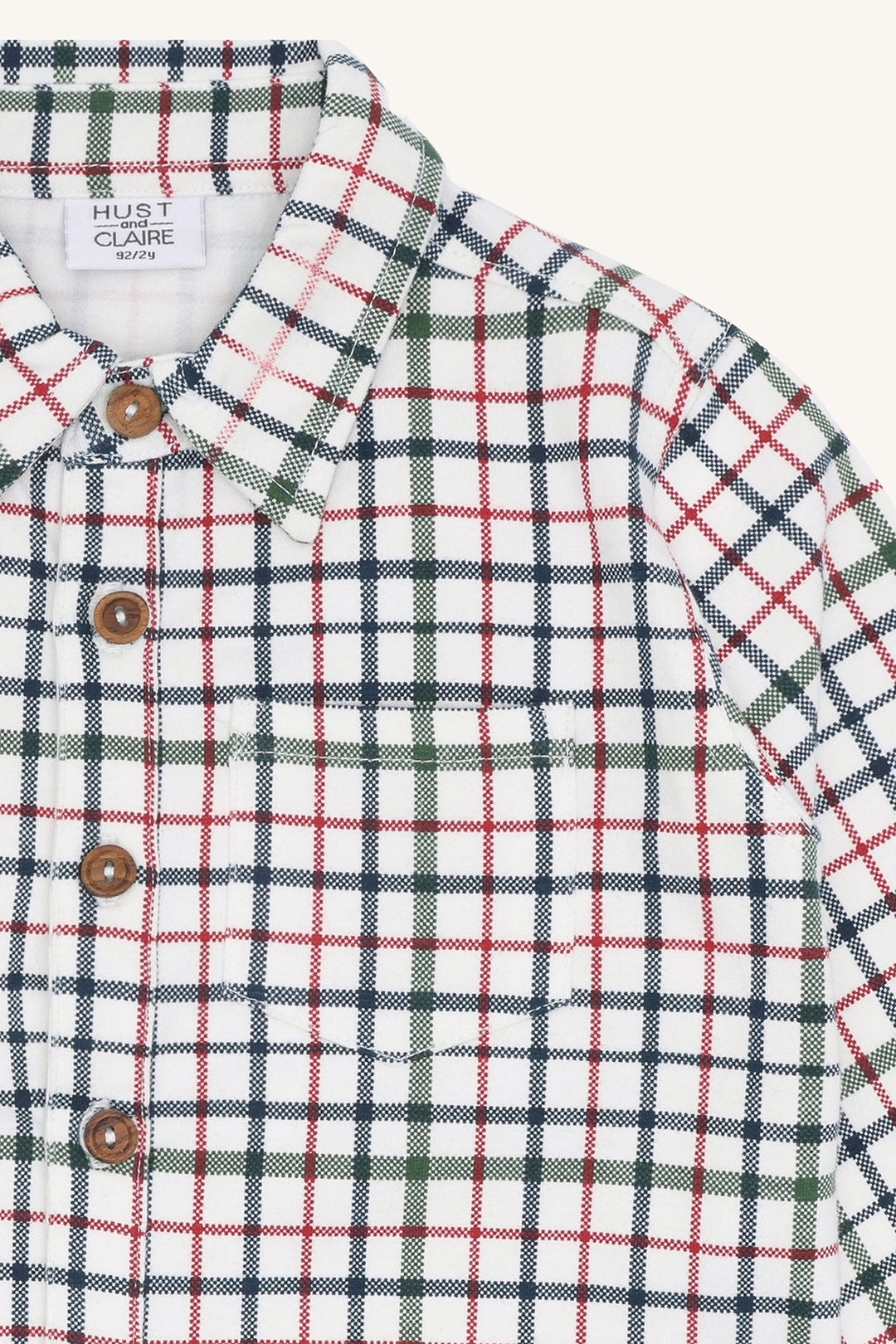 Hust & Claire Ravn Christmas Skjorte – Sugar for barn - Brobrobrille