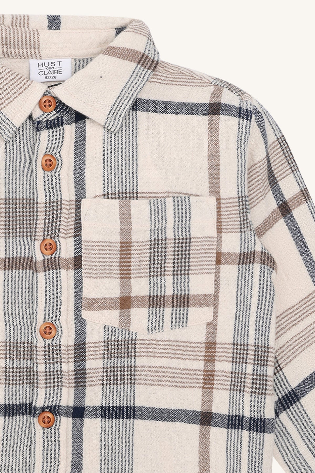 Hust & Claire Ravn Nostalgic Skjorte - Kit for barn - Brobrobrille