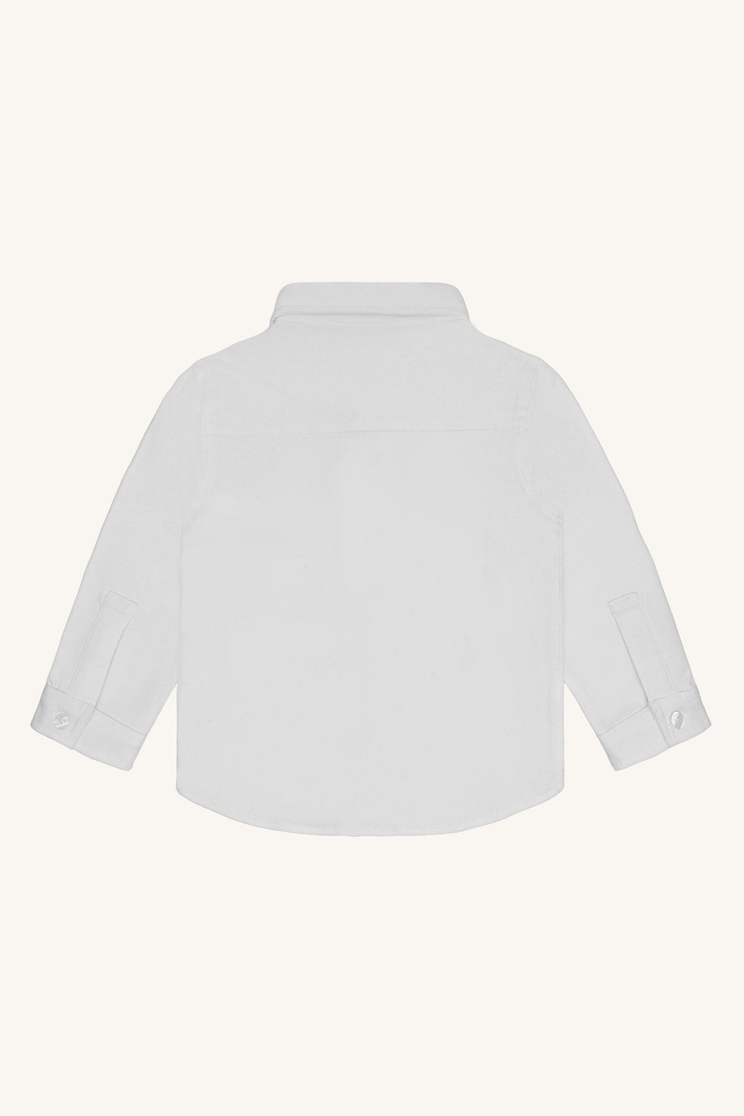 Hust & Claire Ravn Solid Skjorte - White for barn - Brobrobrille