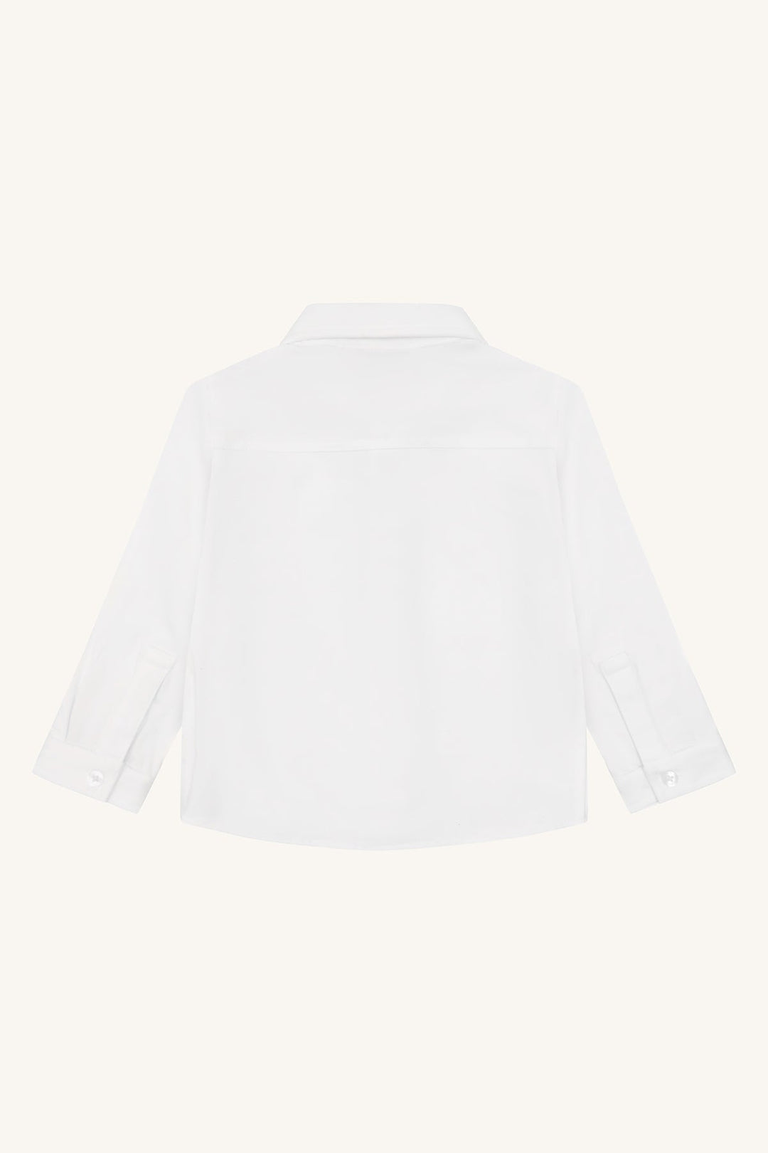 Hust &amp; Claire Ravn Solid skjorte - White for barn - Brobrobrille