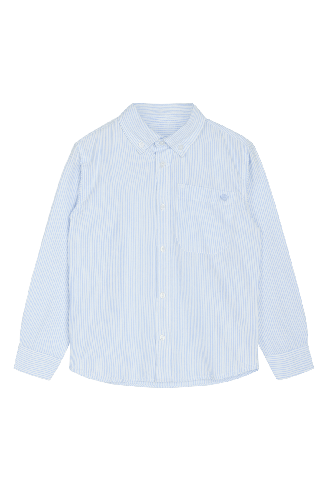 Hust & Claire Ruben Stripe skjorte – Light Blue for barn - Brobrobrille