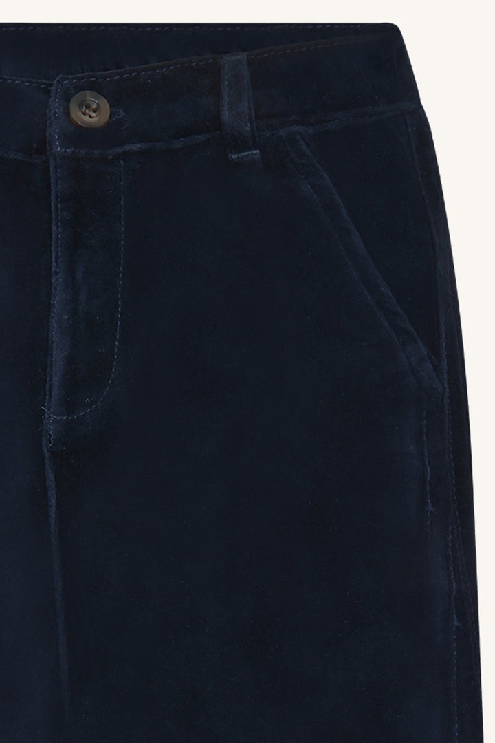 Hust &amp; Claire Tage Molskin bukse - More Navy for barn - Brobrobrille