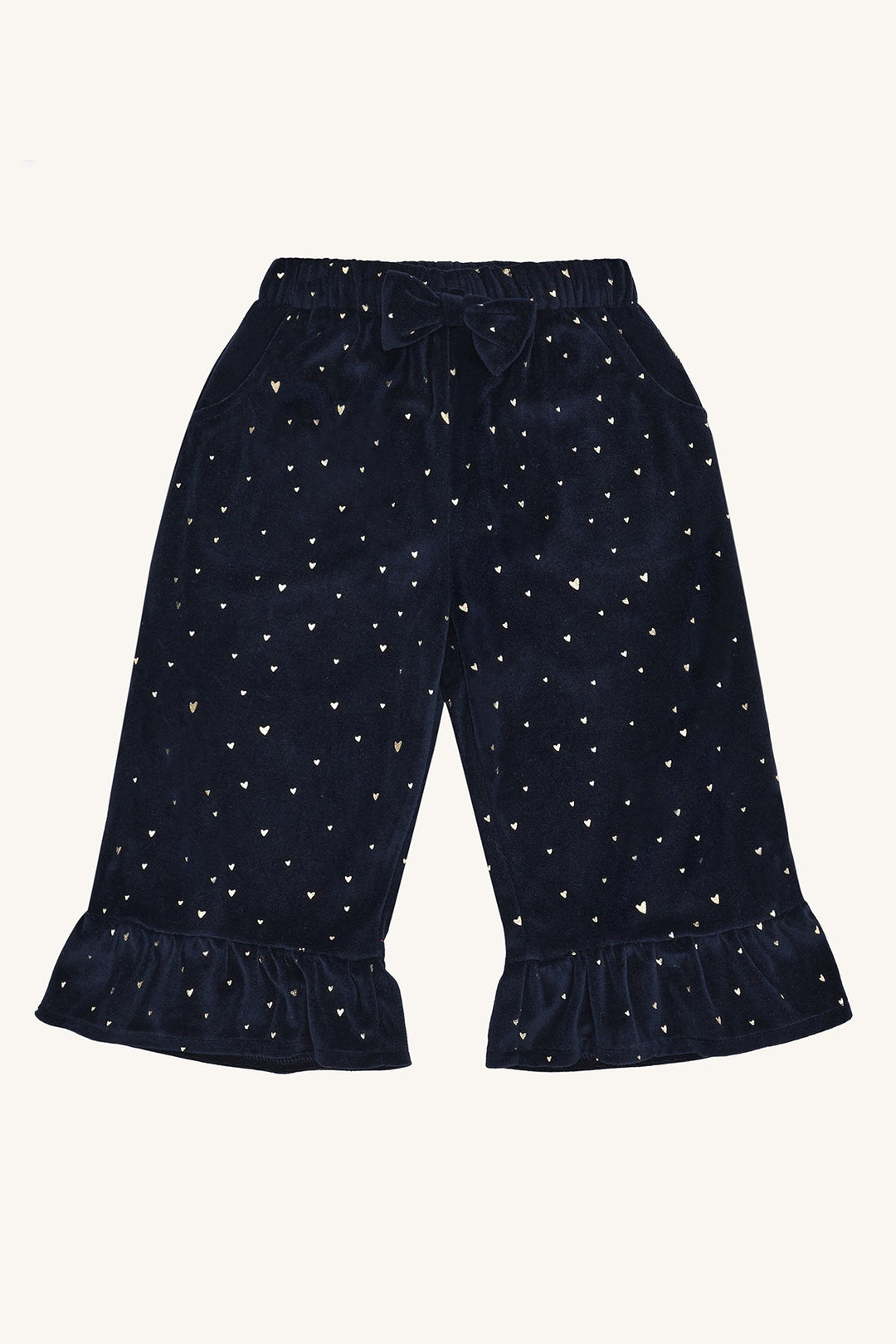 Hust & Claire Teresa Gold Bukse - More Navy for barn - Brobrobrille