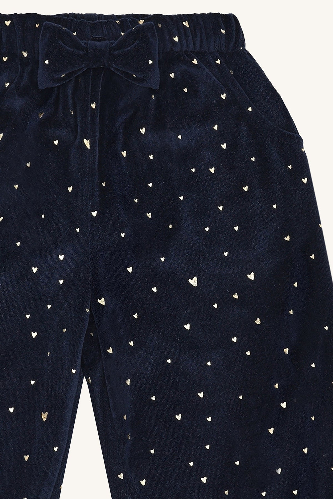 Hust & Claire Teresa Gold Bukse - More Navy for barn - Brobrobrille