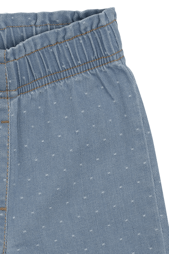 Hust & Claire Thea Dotty Jeans - Blue Denim for barn - Brobrobrille