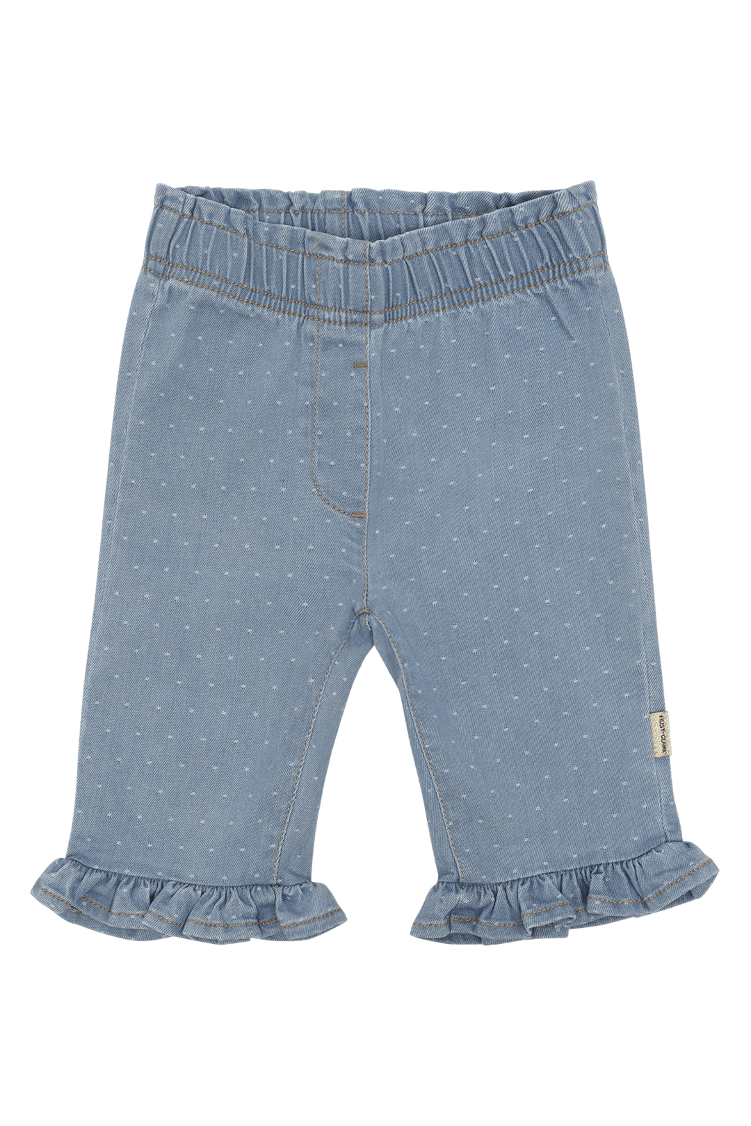 Hust & Claire Thea Dotty Jeans - Blue Denim for barn - Brobrobrille