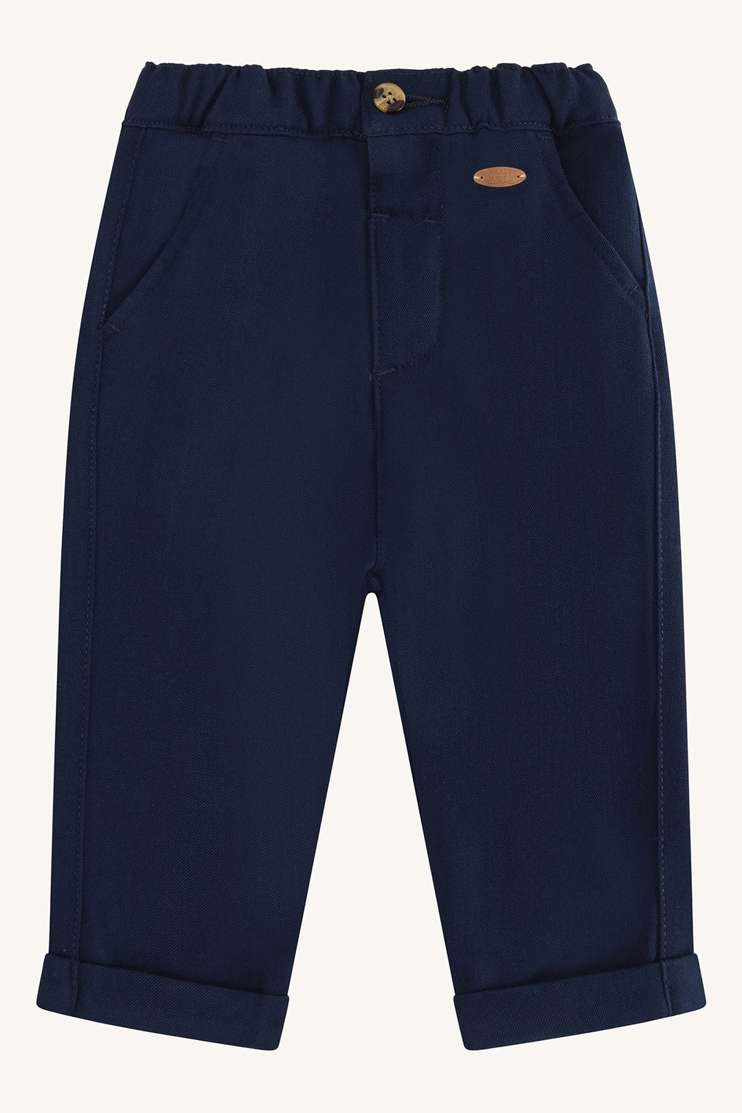 Hust & Claire Timon Classic Bukse - More Navy for barn - Brobrobrille