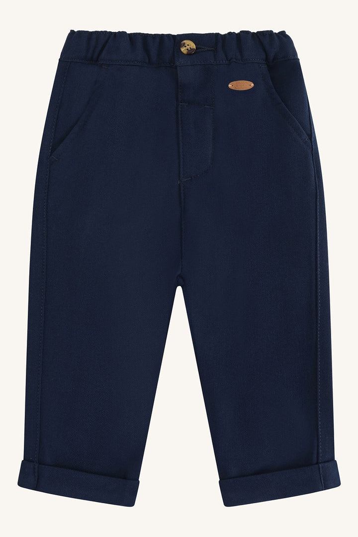 Hust & Claire Timon Classic Bukse - More Navy for barn - Brobrobrille