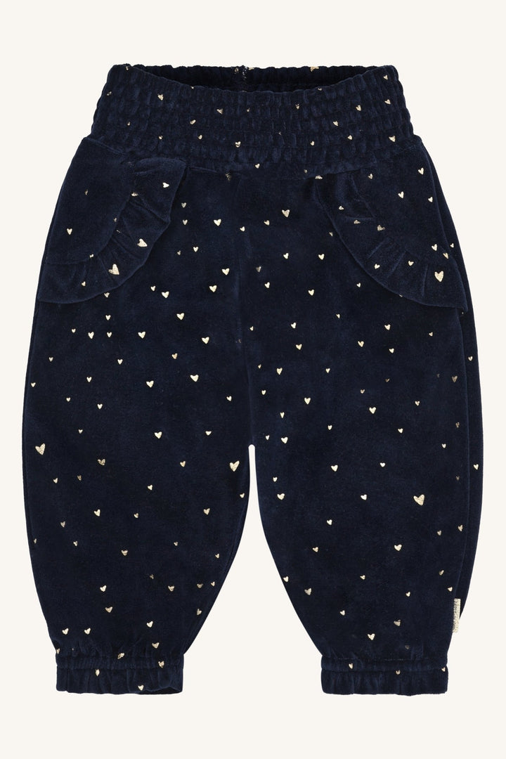 Hust & Claire Trine Gold Bukse - More Navy for barn - Brobrobrille