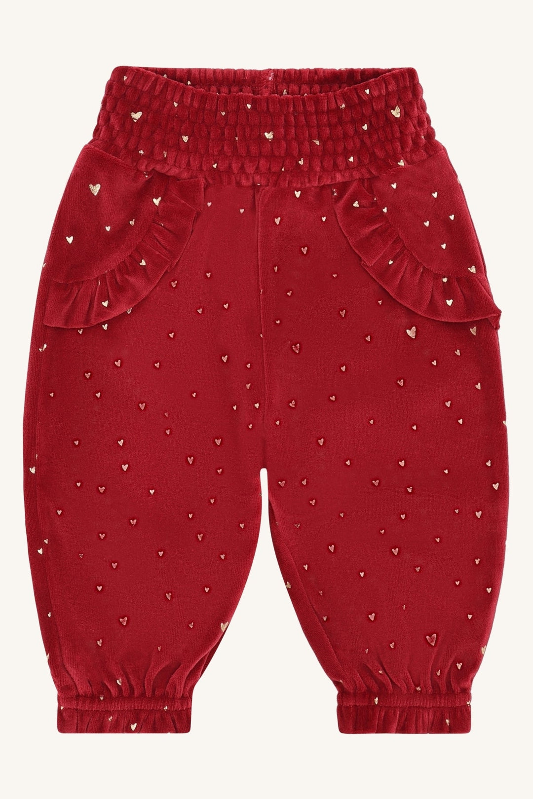 Hust & Claire Trine Gold Bukse - Teaberry for barn - Brobrobrille