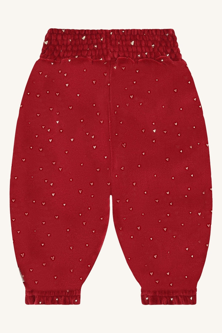 Hust & Claire Trine Gold Bukse - Teaberry for barn - Brobrobrille