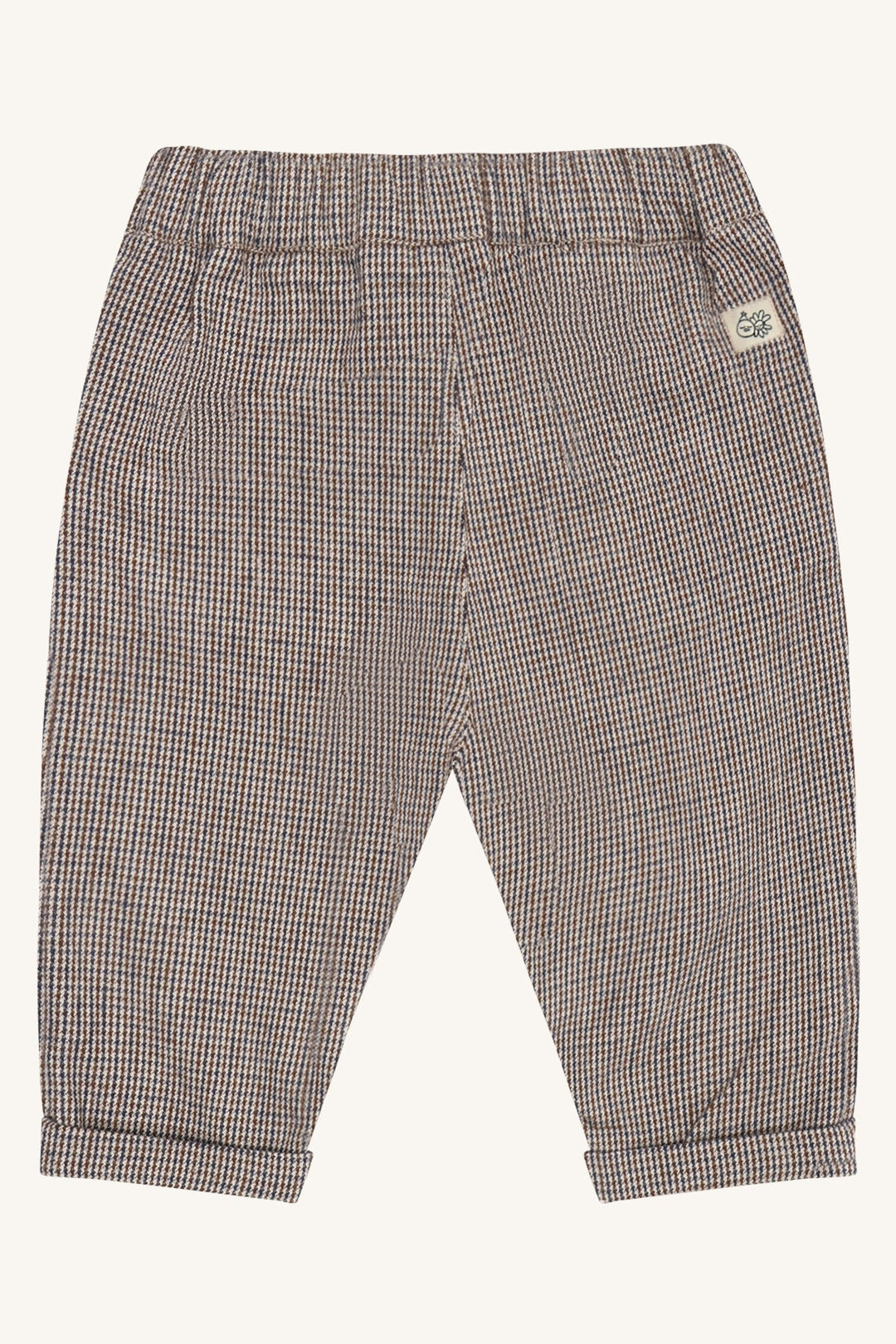 Hust &amp; Claire Tue Harry check bukse - French Oak for barn - Brobrobrille