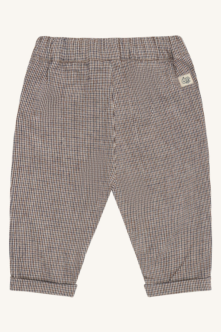 Hust &amp; Claire Tue Harry check bukse - French Oak for barn - Brobrobrille