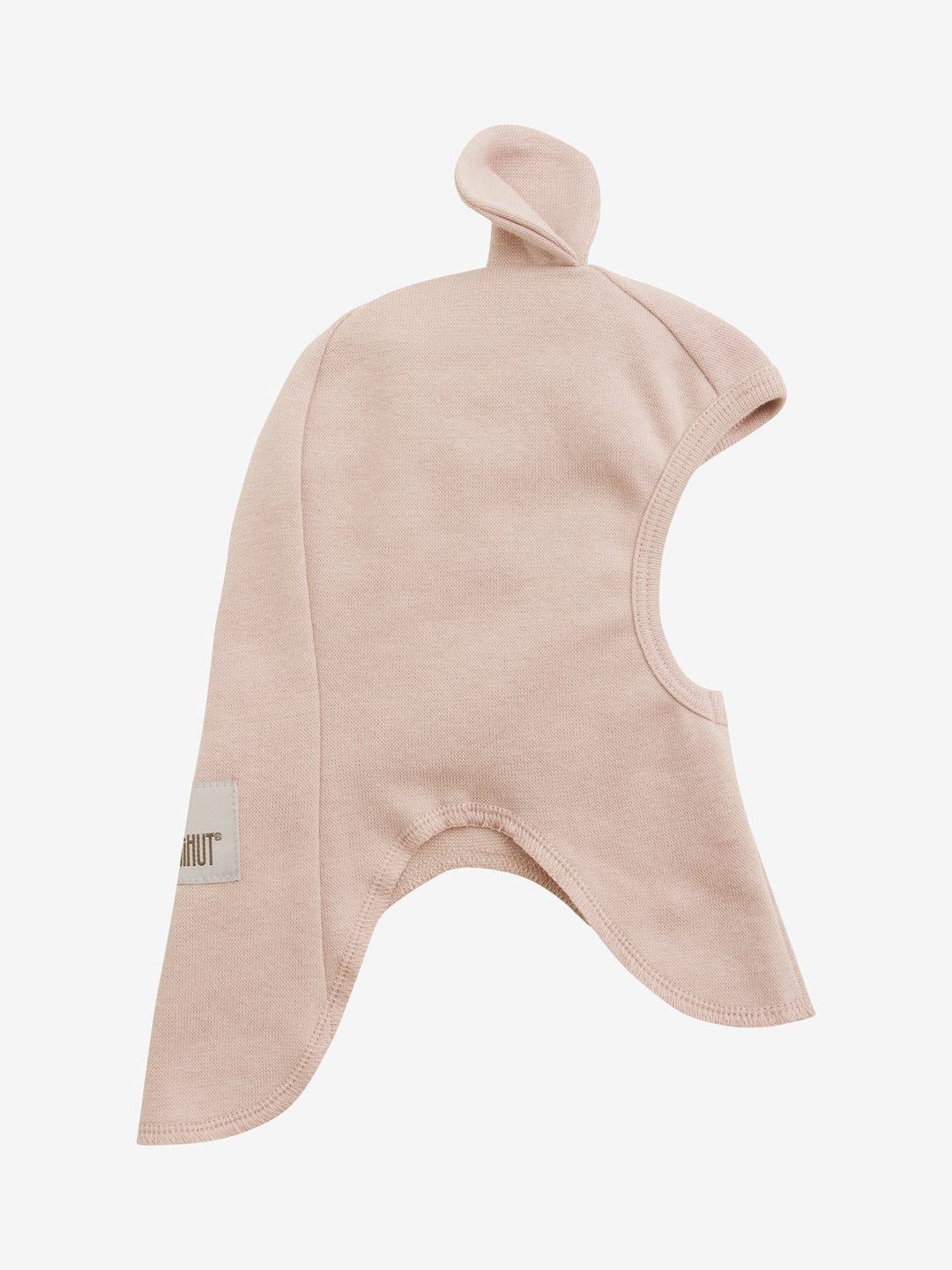 HUTTEliHUT Balaklava med bjørneører i bomull rib - Savannah Melange for barn - Brobrobrille