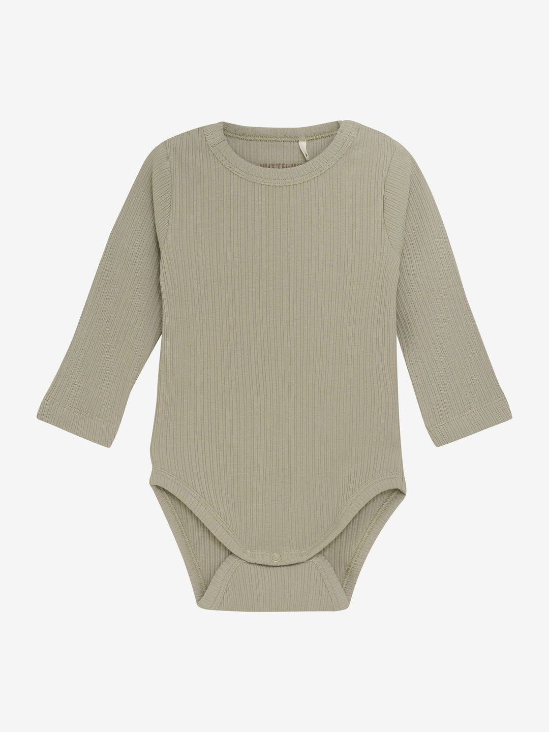 HUTTEliHUT Body i ribb med lange ermer – London Fog for barn - Brobrobrille