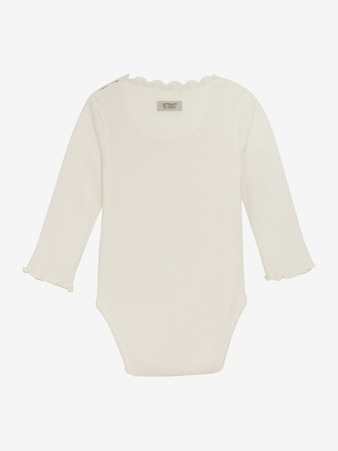 HUTTEliHUT Body i ribb med lange ermer – Tofu for barn - Brobrobrille