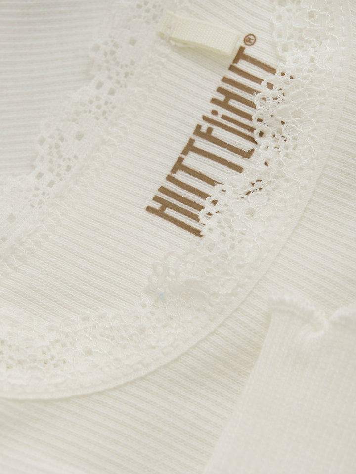 HUTTEliHUT Body i ribb med lange ermer – Tofu for barn - Brobrobrille