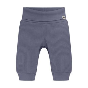 HUTTEliHUT Bukse i ribb - Folkstone Gray for barn - Brobrobrille