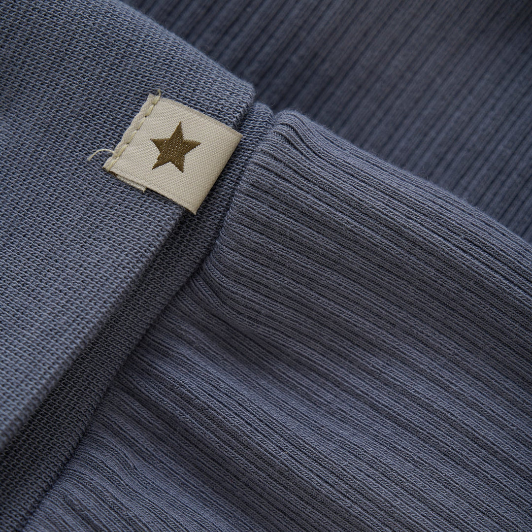 HUTTEliHUT Bukse i ribb - Folkstone Gray for barn - Brobrobrille