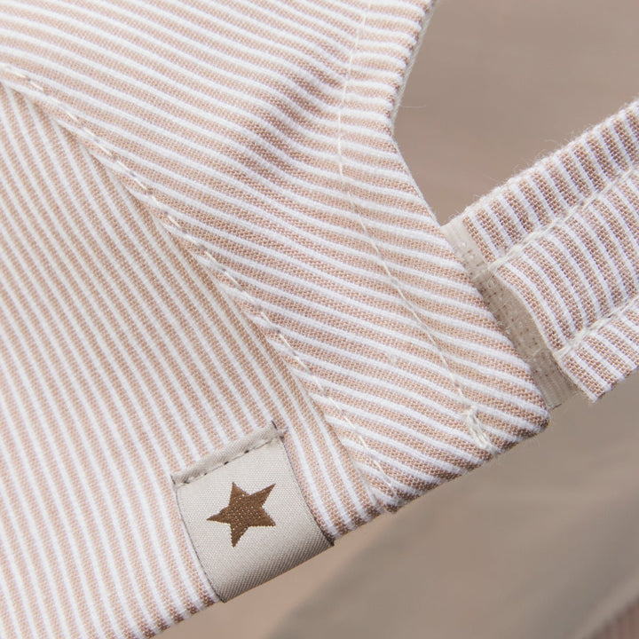 HUTTEliHUT Cap Stripe Caps - White Pepper for barn - Brobrobrille