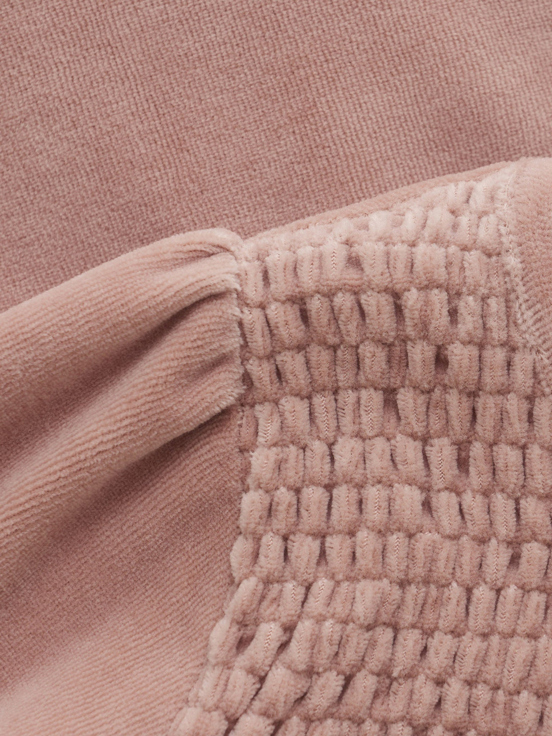 HUTTEliHUT Kjole i velour med lange ermer - Adobe Rose for barn - Brobrobrille