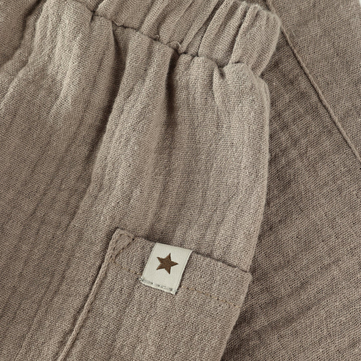 HUTTEliHUT Musselin Bukse - Moon Rock for barn - Brobrobrille