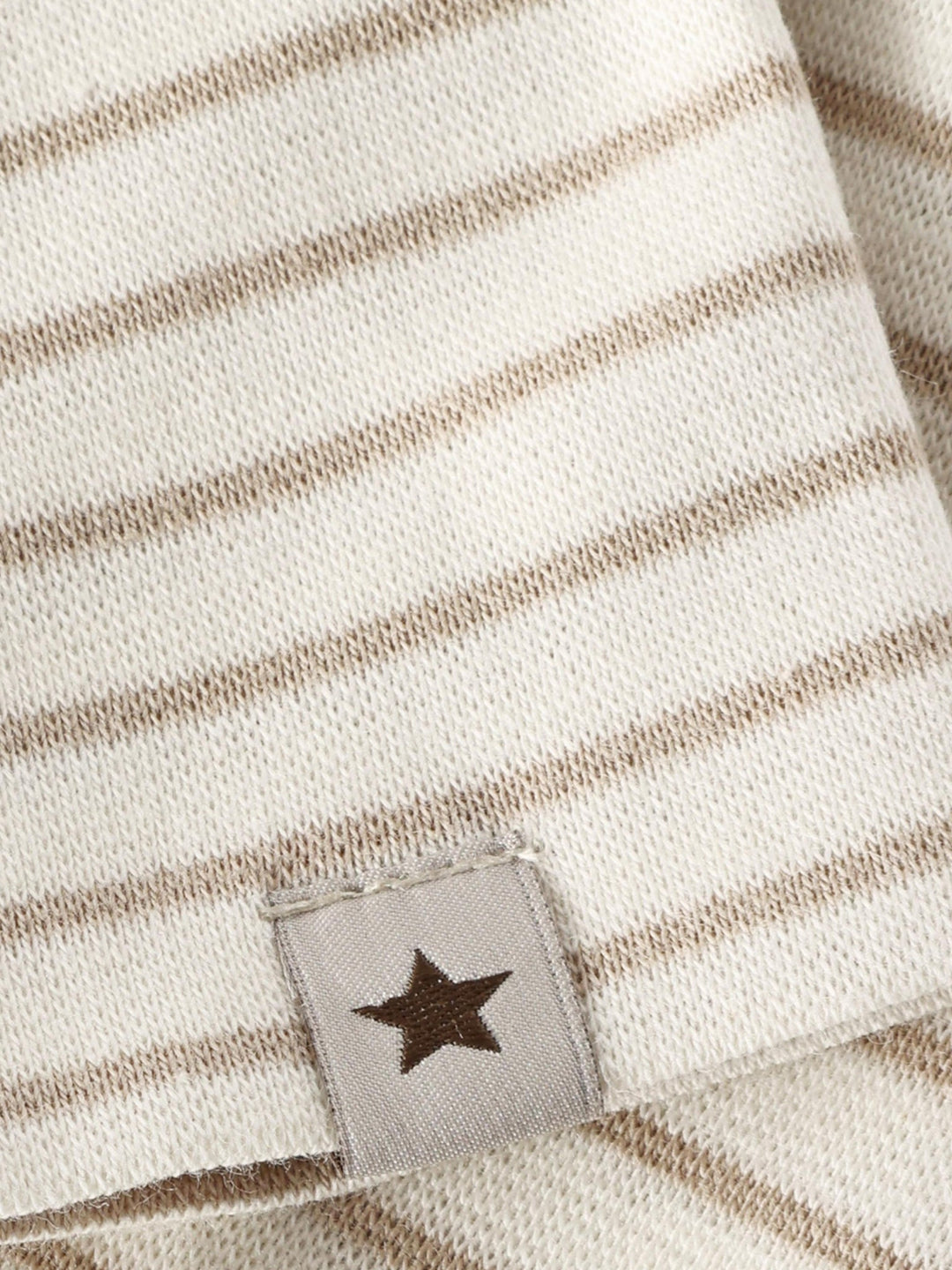 HUTTEliHUT Stripe Rib lue - White Pepper for barn - Brobrobrille