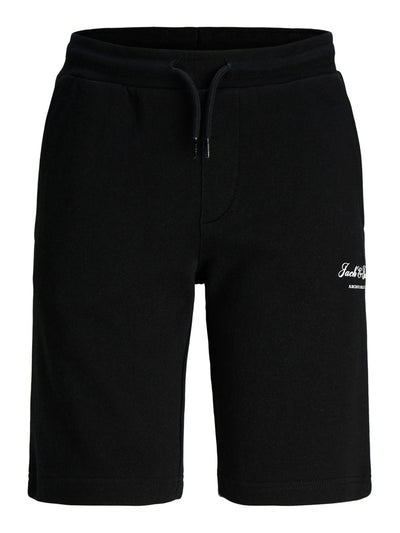 Jack & Jones JR Gordon Archive Sweatshorts - Black for barn - Brobrobrille