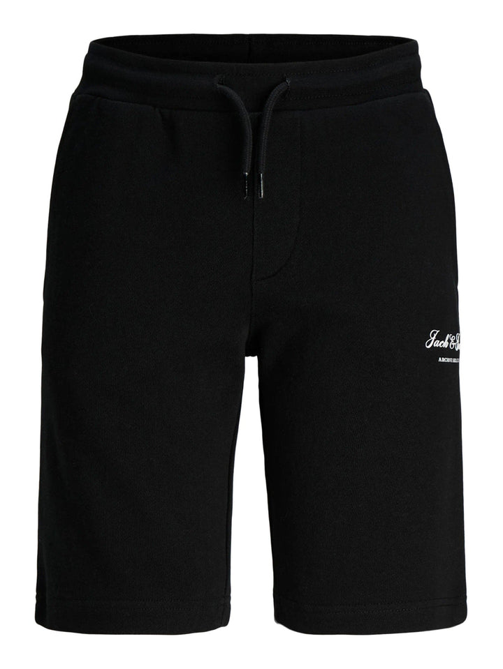 Jack & Jones JR Gordon Archive Sweatshorts - Black for barn - Brobrobrille