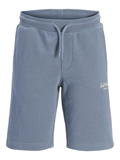 Jack & Jones JR Gordon Archive Sweatshorts - Blue Mirage for barn - Brobrobrille