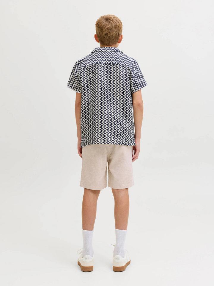 Jack & Jones JR Jaiden Hybrid Bondi Shorts - Moonbeam for barn - Brobrobrille