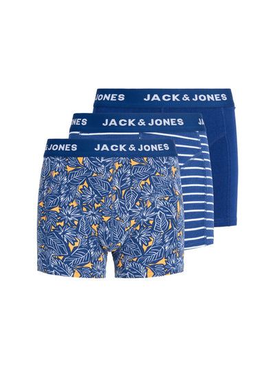 Jack & Jones JR Kevin Boxer 3 - pack - Bellwether Blue for barn - Brobrobrille