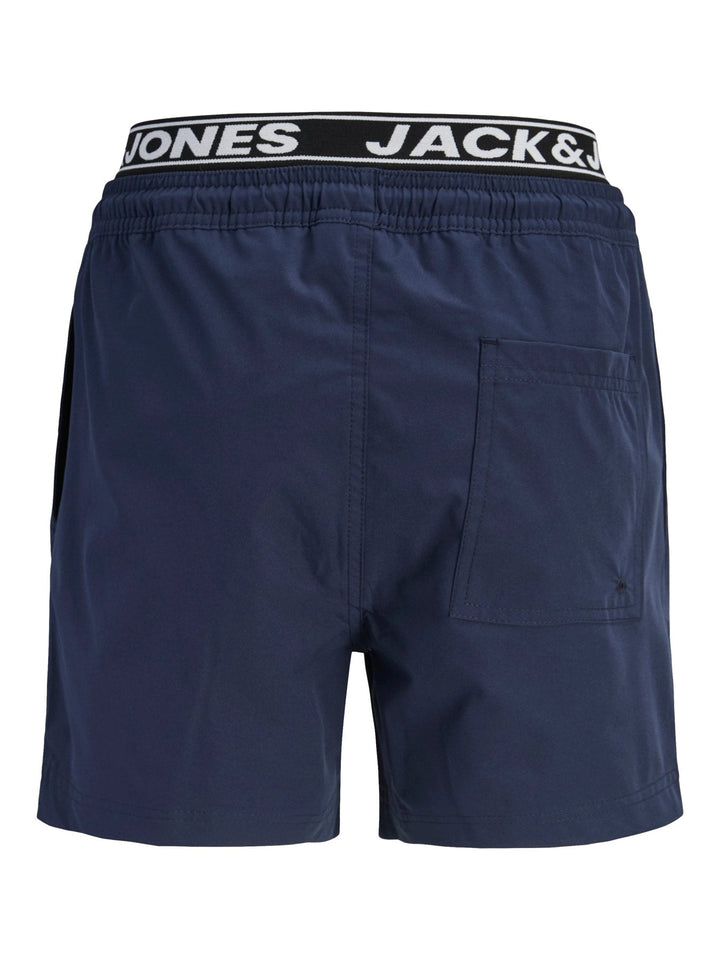 Jack & Jones JR Maui Surf Badeshorts - Navy Blazer for barn - Brobrobrille