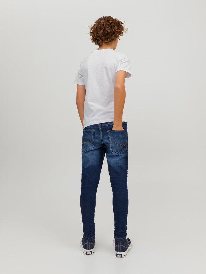Jack & Jones JR Organic Basic T - skjorte - Hvit for barn - Brobrobrille