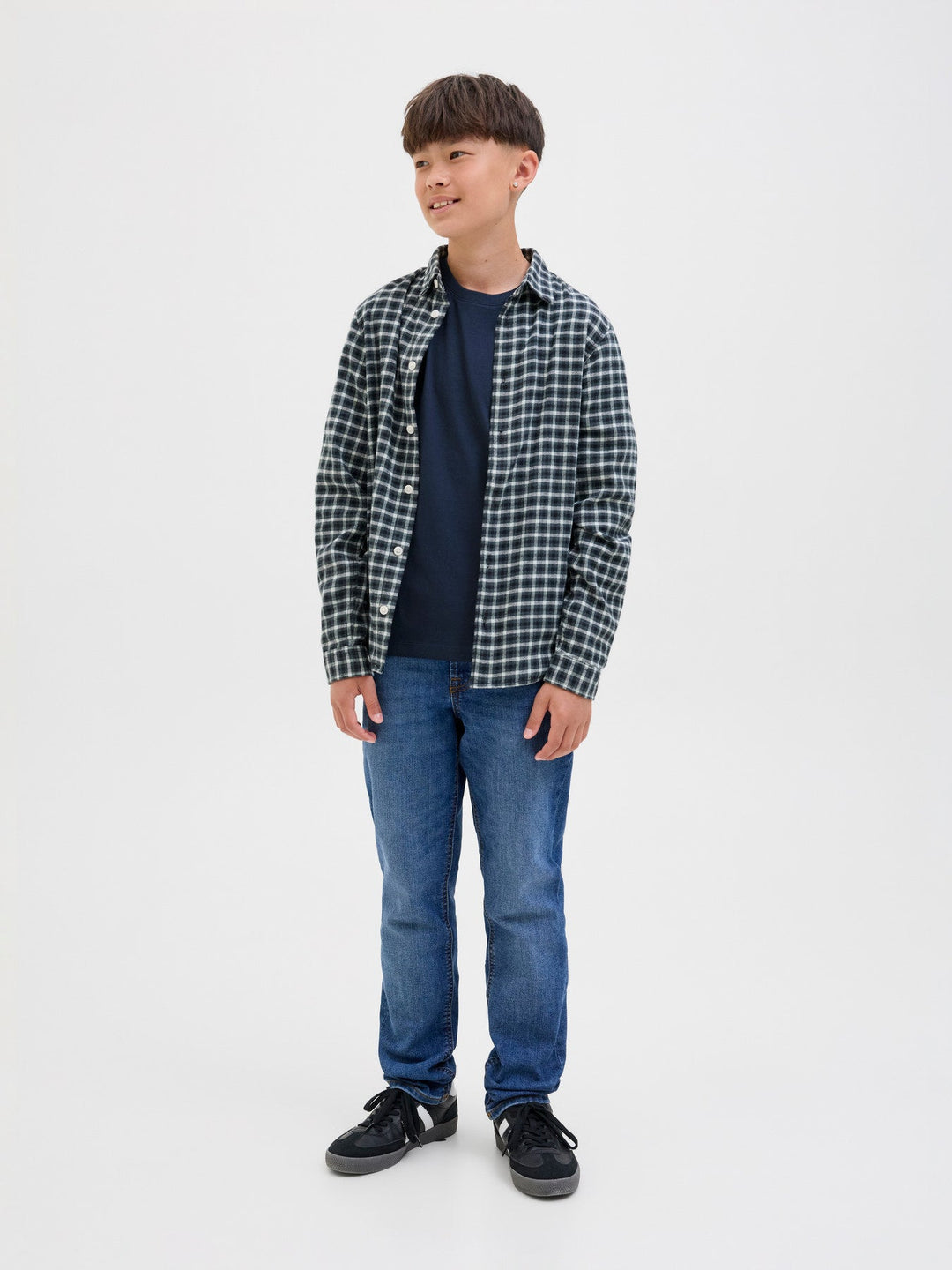 Jack & Jones JR Organic Basic T - skjorte - Navy Blazer for barn - Brobrobrille