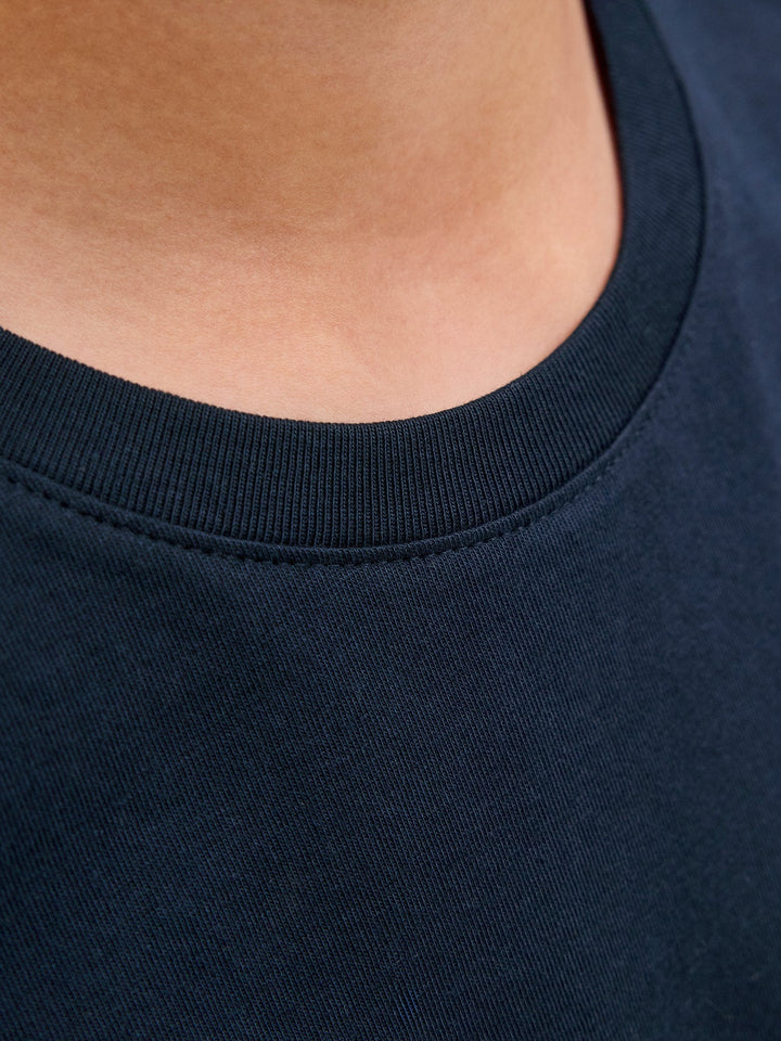Jack & Jones JR Organic Basic T - skjorte - Navy Blazer for barn - Brobrobrille