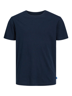 Jack & Jones JR Organic Basic T - skjorte - Navy Blazer for barn - Brobrobrille