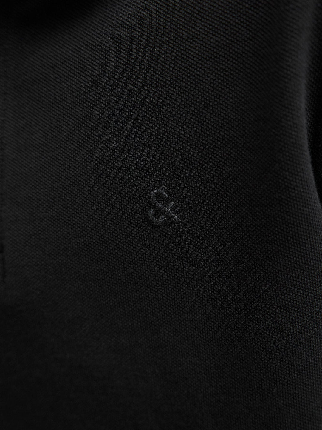 Jack & Jones JR Paulos Polo T - skjorte - Black for barn - Brobrobrille