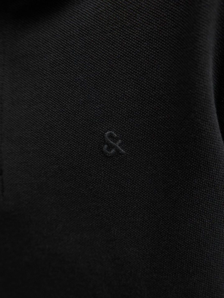 Jack & Jones JR Paulos Polo T - skjorte - Black for barn - Brobrobrille