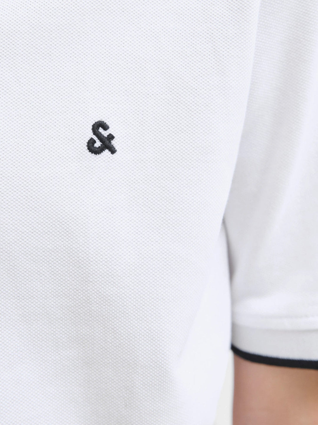 Jack & Jones JR Paulos Polo T - skjorte - White for barn - Brobrobrille
