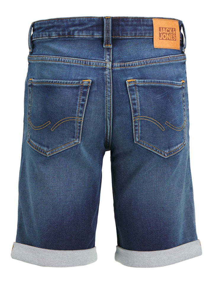Jack & Jones JR Rick JJIcon Denimshorts - Blue Denim for barn - Brobrobrille