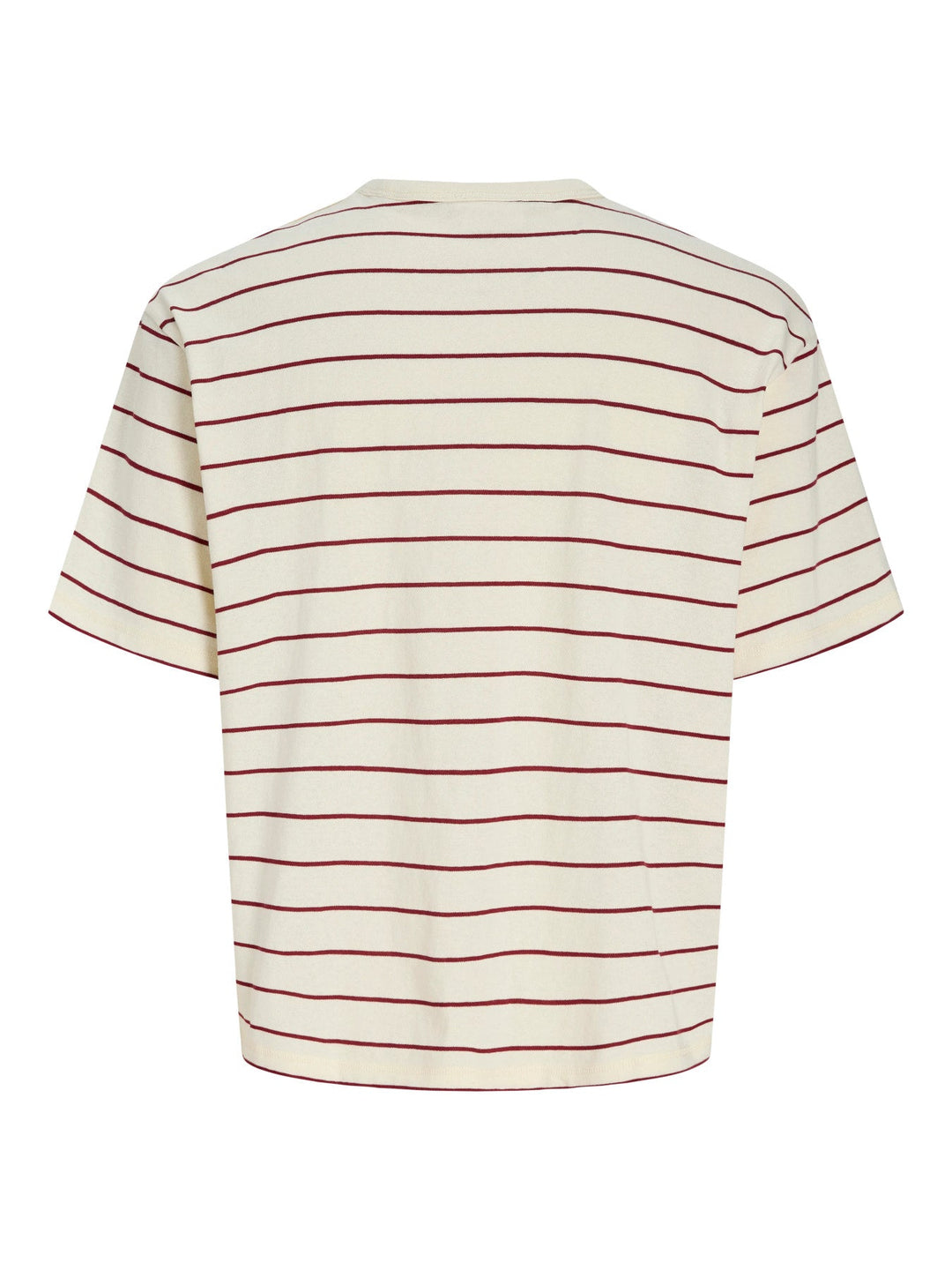 Jack & Jones JR Savona Stripe T - skjorte – Antique White for barn - Brobrobrille